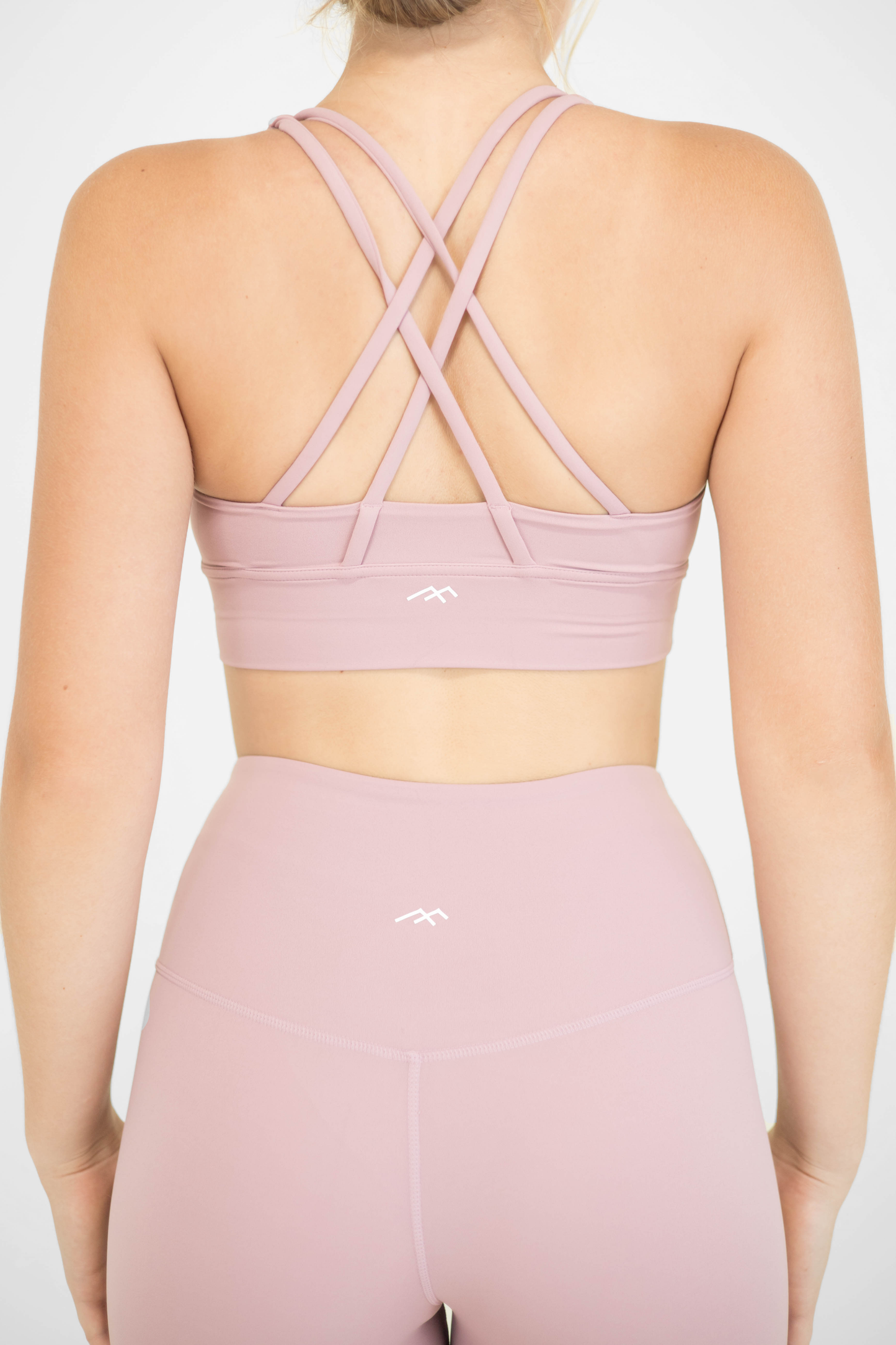 MOONLIGHT SPORTS BRA (SET) - LIGHT PINK