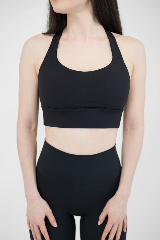 GALACTIC SPORTS BRA - BLACK