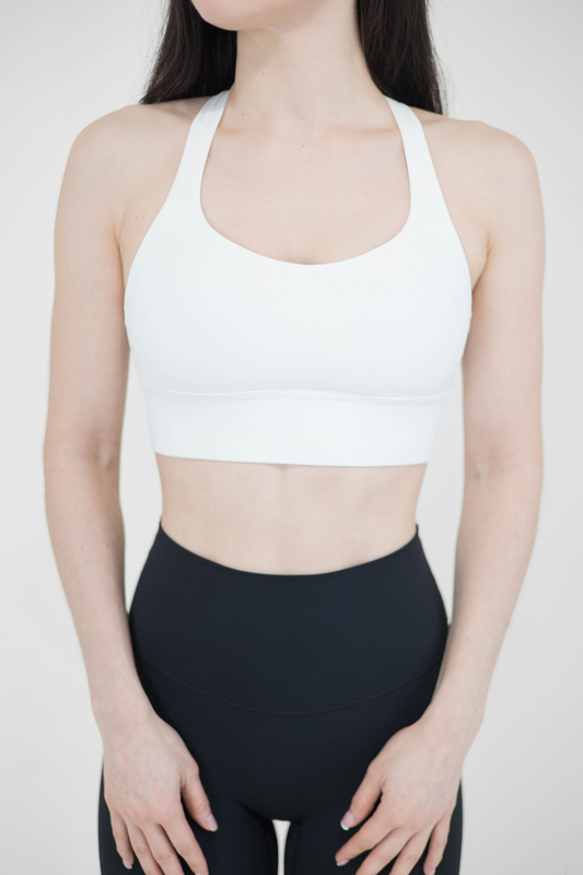 GALACTIC SPORTS BRA - WHITE