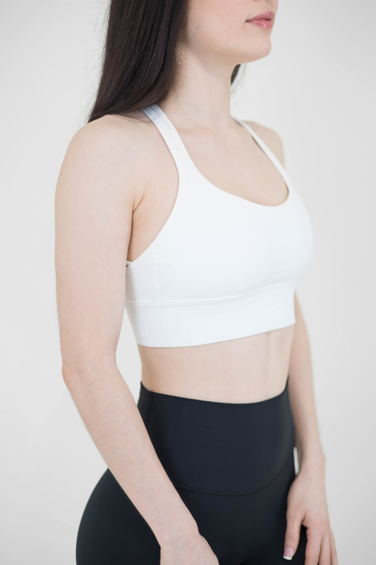 GALACTIC SPORTS BRA - WHITE