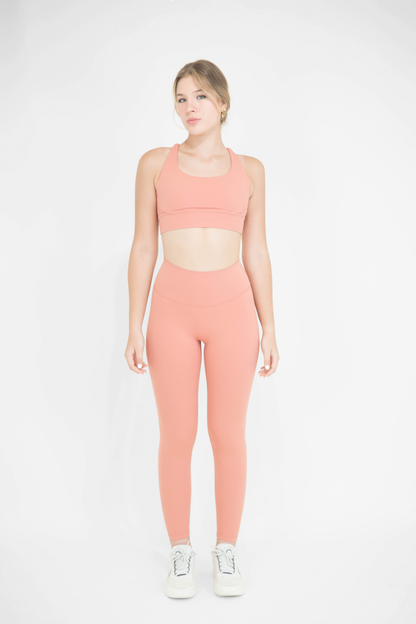MOONLIGHT LEGGINGS (SET) - PEACH