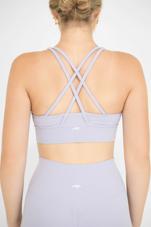 MOONLIGHT SPORTS BRA (SET) - LIGHT PURPLE